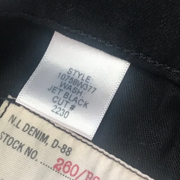 NWT Nili Lotan High Rise Skinny Jean in Jet Black Size 29 - Picture 9 of 15